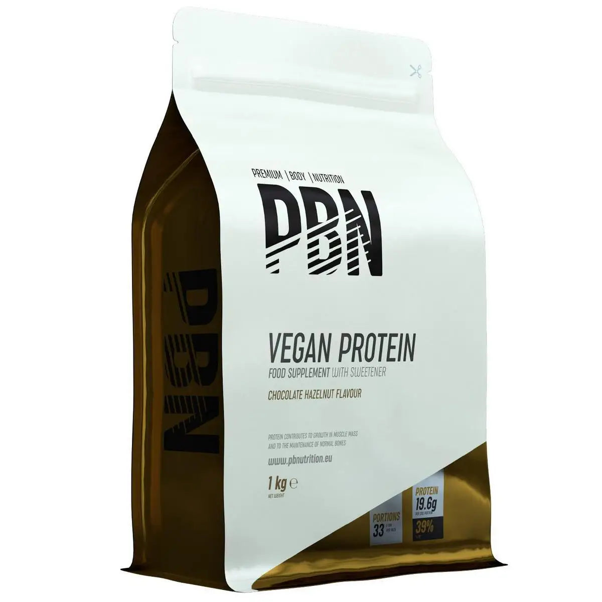 PBN Premium Proteína Vegana 1 kg Proteína vegetal de alta calidad, ideal para deportistas y un estilo de vida saludable.