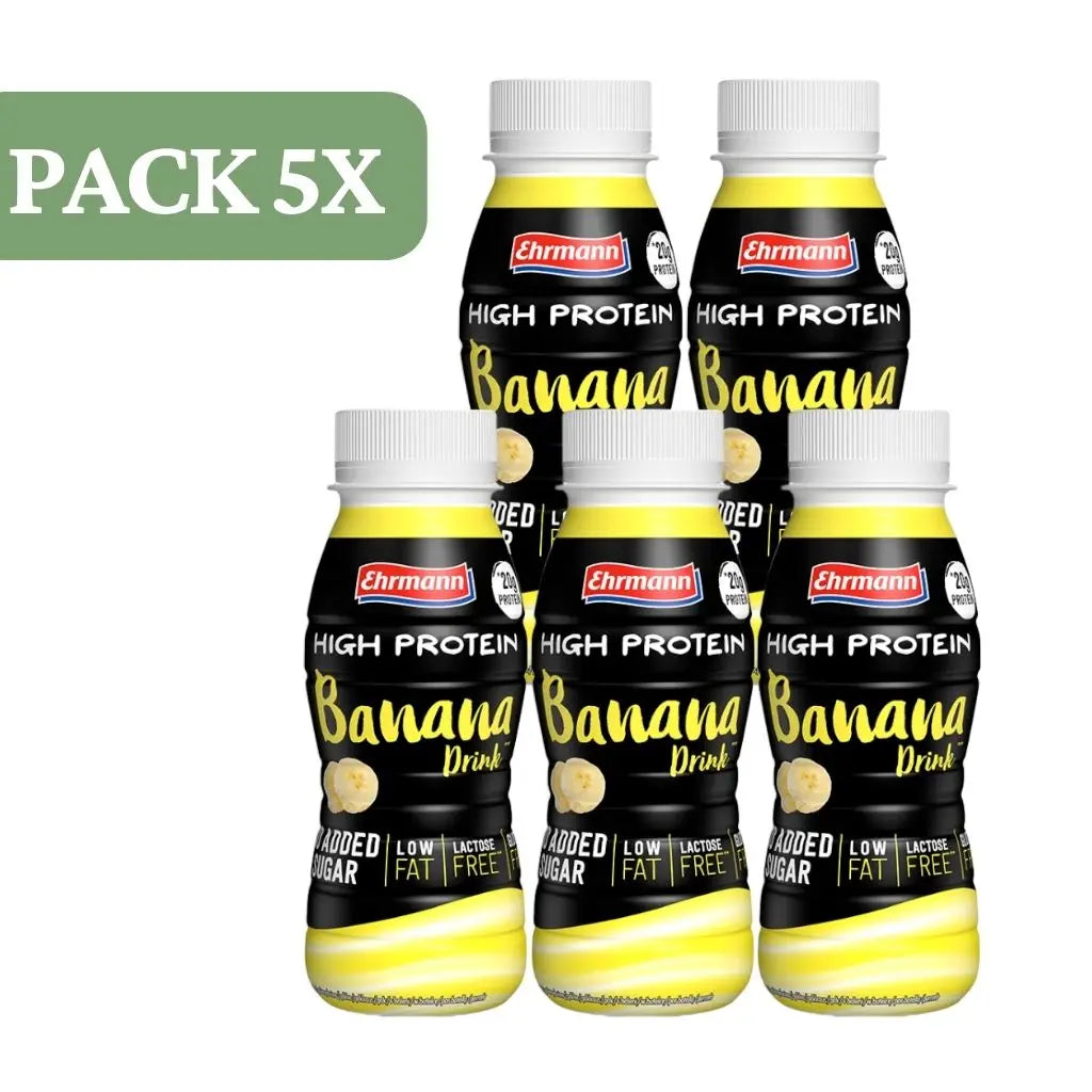 Pack de 5, Bebida ALTA EN PROTEÍNAS - ALTA EN PROTEÍNAS 250ml, Diversos Sabores