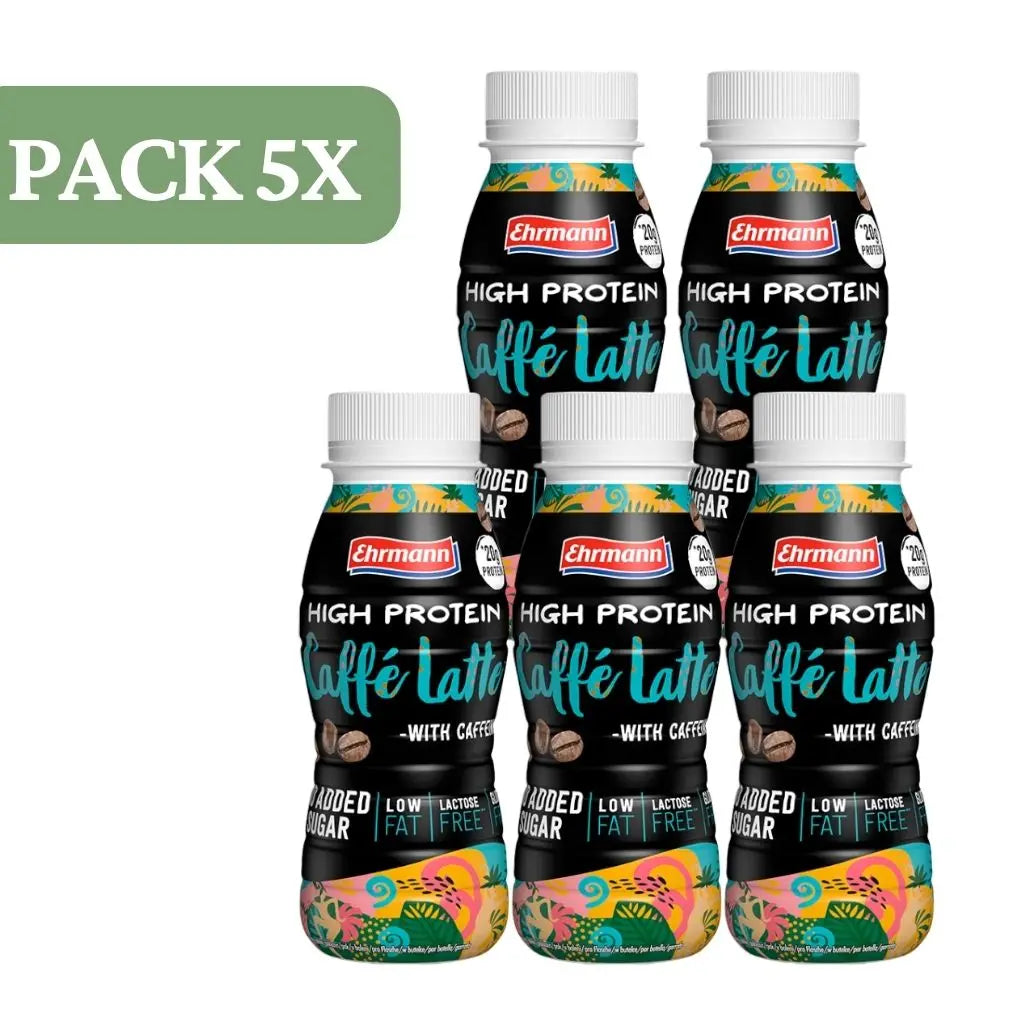 Pack de 5, Bebida ALTA EN PROTEÍNAS - ALTA EN PROTEÍNAS 250ml, Diversos Sabores